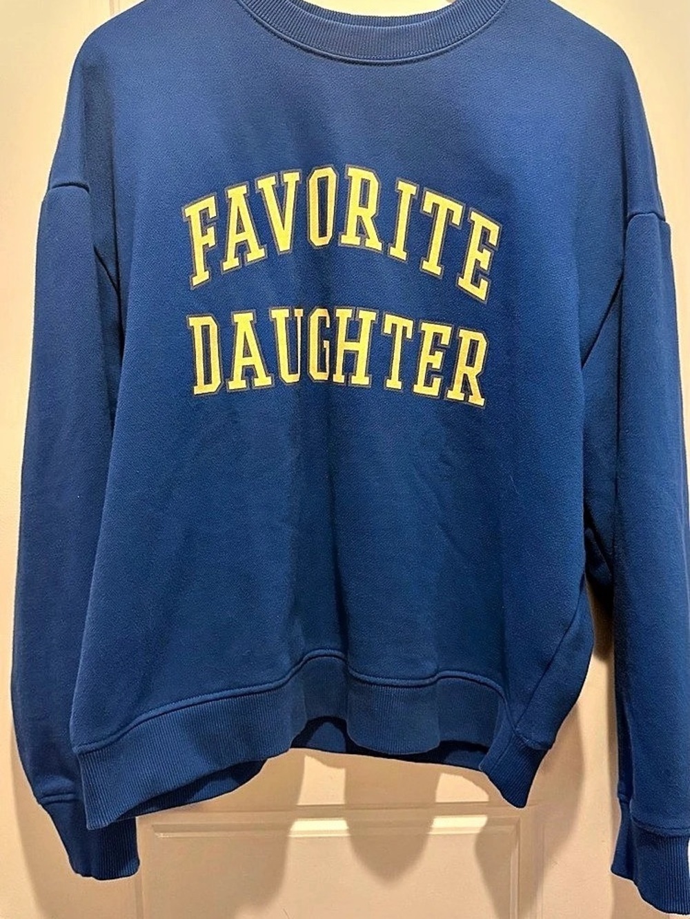 Favorite Daughter The Collegiate Sweatshirt Blue XS
